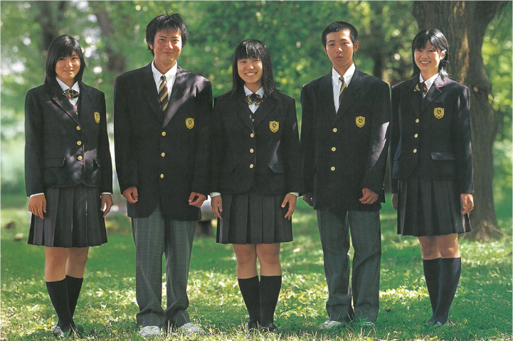 共学化に伴いリニューアルした制服